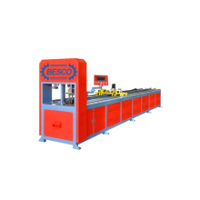 Rail fence pipe hole punching machine maker